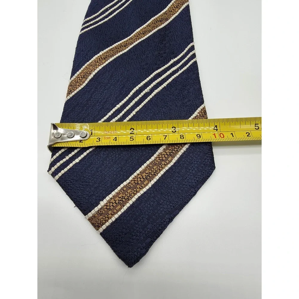 Brooksfield Men's Multicolor Stripped Tie Made in Italy 58